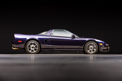 1995 Acura NSX in Purple over Tan