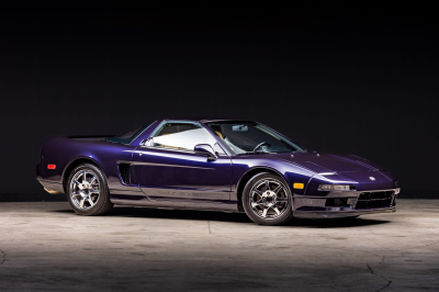 1995 Acura NSX in Purple over Tan