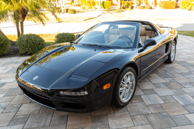 1995 Acura NSX in Berlina Black over Tan