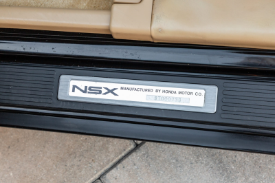 1995 Acura NSX in Berlina Black over Tan