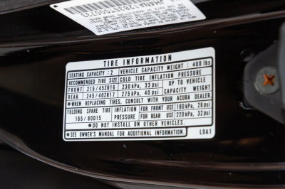 1995 Acura NSX in Berlina Black over Tan