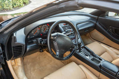 1995 Acura NSX in Berlina Black over Tan