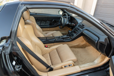 1995 Acura NSX in Berlina Black over Tan