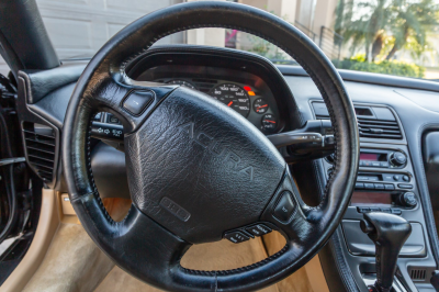 1995 Acura NSX in Berlina Black over Tan