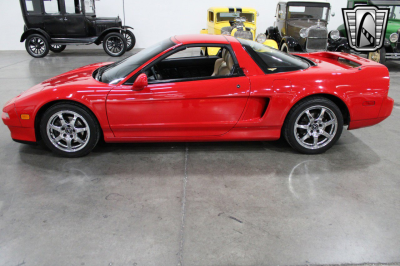 1995 Acura NSX in Formula Red over Tan