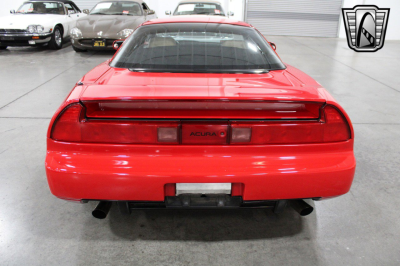 1995 Acura NSX in Formula Red over Tan