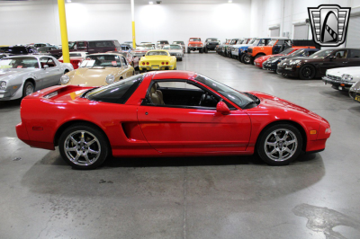 1995 Acura NSX in Formula Red over Tan