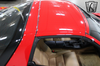 1995 Acura NSX in Formula Red over Tan