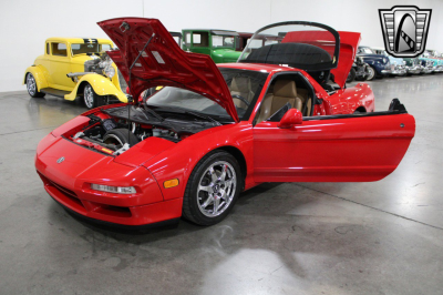 1995 Acura NSX in Formula Red over Tan