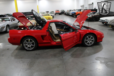 1995 Acura NSX in Formula Red over Tan