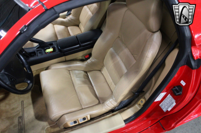 1995 Acura NSX in Formula Red over Tan