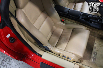 1995 Acura NSX in Formula Red over Tan