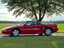 1992 Acura NSX in Formula Red over Black