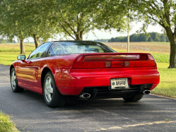 1992 Acura NSX in Formula Red over Black