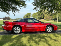 1992 Acura NSX in Formula Red over Black