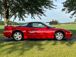 1992 Acura NSX in Formula Red over Black