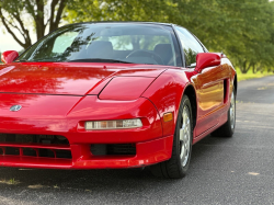 1992 Acura NSX in Formula Red over Black