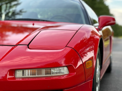 1992 Acura NSX in Formula Red over Black