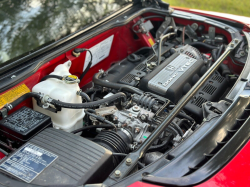 1992 Acura NSX in Formula Red over Black