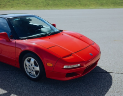 1992 Acura NSX in Formula Red over Black