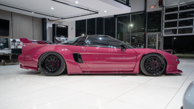 1992 Acura NSX in Grand Prix White over Black