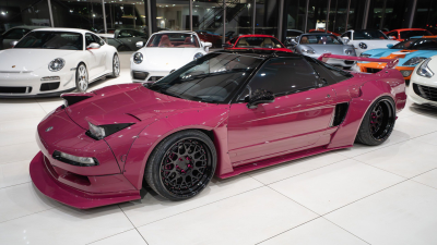 1992 Acura NSX in Grand Prix White over Black