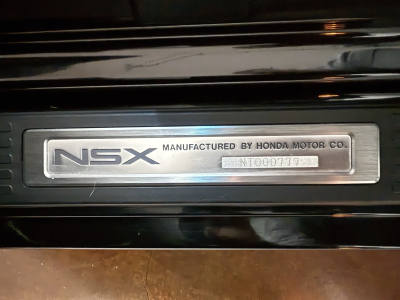 1992 Acura NSX in Berlina Black over Black