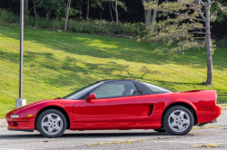 1992 Acura NSX in Formula Red over Black