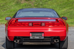 1992 Acura NSX in Formula Red over Black