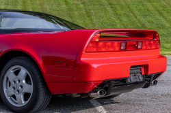 1992 Acura NSX in Formula Red over Black