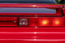 1992 Acura NSX in Formula Red over Black