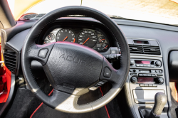 1992 Acura NSX in Formula Red over Black
