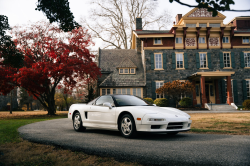 1992 Acura NSX in Grand Prix White over Black