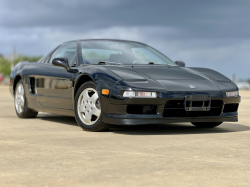 1991 Acura NSX in Berlina Black over Black