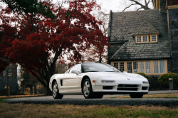 1992 Acura NSX in Grand Prix White over Black