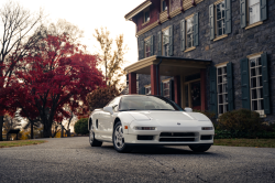 1992 Acura NSX in Grand Prix White over Black