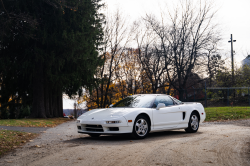 1992 Acura NSX in Grand Prix White over Black