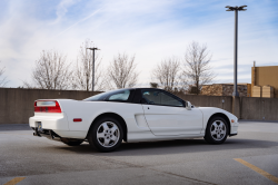 1992 Acura NSX in Grand Prix White over Black