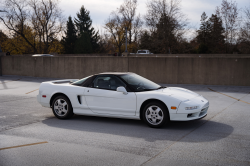 1992 Acura NSX in Grand Prix White over Black