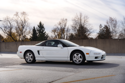 1992 Acura NSX in Grand Prix White over Black