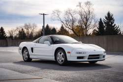 1992 Acura NSX in Grand Prix White over Black