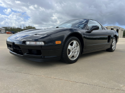 1991 Acura NSX in Berlina Black over Black