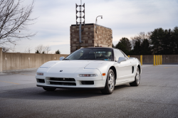 1992 Acura NSX in Grand Prix White over Black