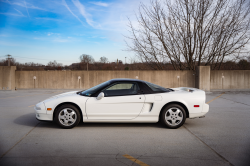 1992 Acura NSX in Grand Prix White over Black