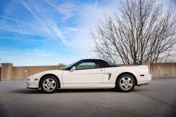 1992 Acura NSX in Grand Prix White over Black