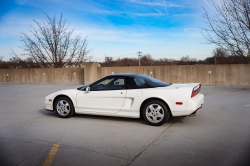 1992 Acura NSX in Grand Prix White over Black