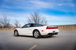 1992 Acura NSX in Grand Prix White over Black