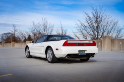 1992 Acura NSX in Grand Prix White over Black