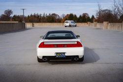 1992 Acura NSX in Grand Prix White over Black