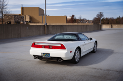 1992 Acura NSX in Grand Prix White over Black